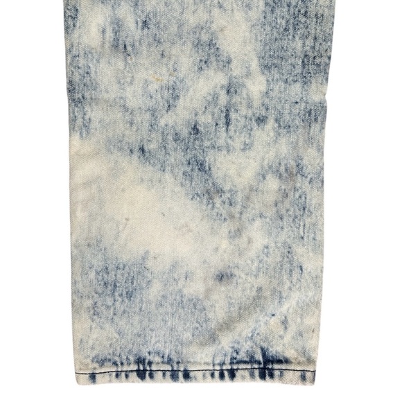 DIAMOND STASH Acid Wash American Flag Jeans Street Style Distressed sz 42 x 31 - Picture 9 of 10